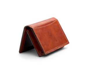 Bosca Full Gusset, 2 pkt Card Case W/ I.D. Bruna | QSEUV84424