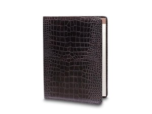 Bosca Vintage Crocco Läder Portfolio Svarta | BSESD59824