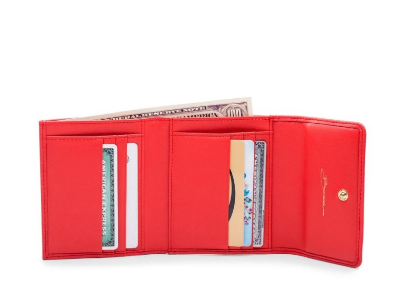 Bosca Coral Small Wallet Rosa | SEJVR67752