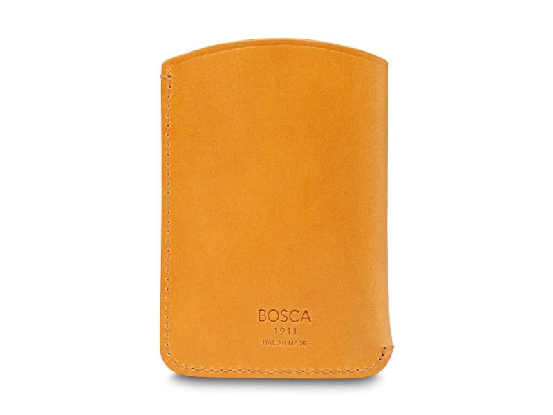 Bosca Envelope Card Case Gula | ZSENQ66640