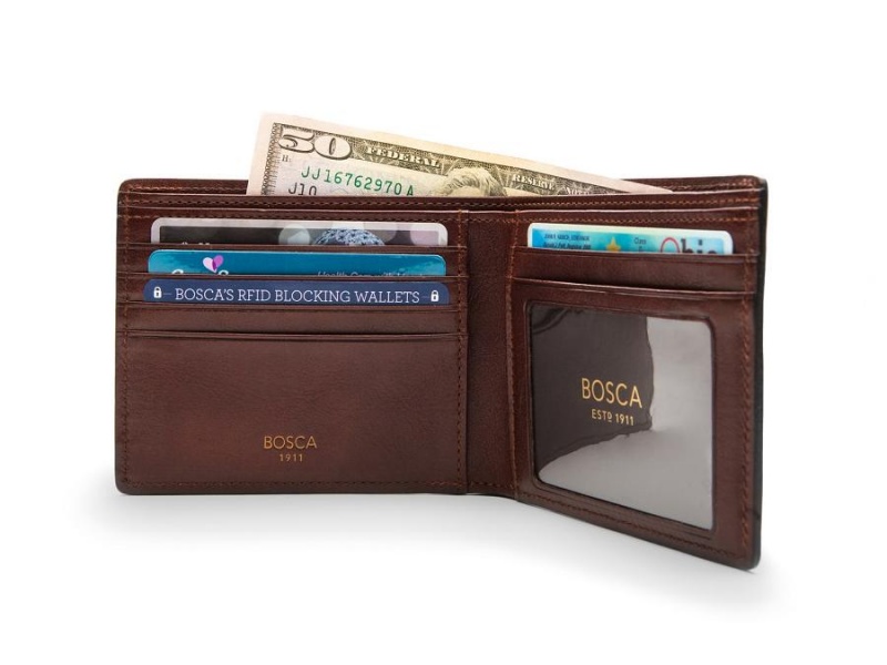 Bosca Executive I.D. Wallet Bruna | SECVG34869