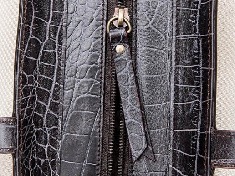 Bosca Fitzroy Tote Svarta Vita | USETG38507