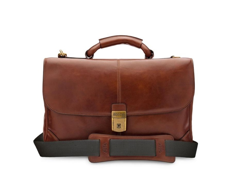 Bosca Flapover Briefcase Bruna | SEJZR22073