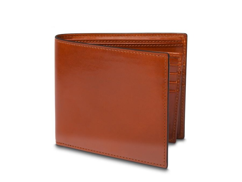 Bosca Italia Euro Size 8 Pocket Deluxe Executive Wallet - RFID Bruna | SSEVO55757