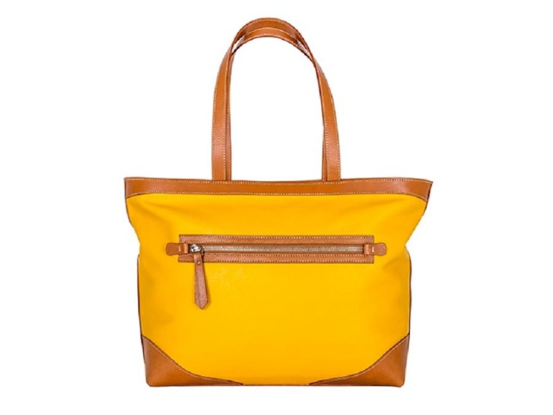 Bosca Jewel Tone Tote Bruna Gula | GSEEC46712