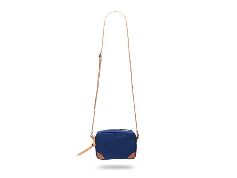 Bosca La Carta City Cross Rem Bag Blå | USEND25295