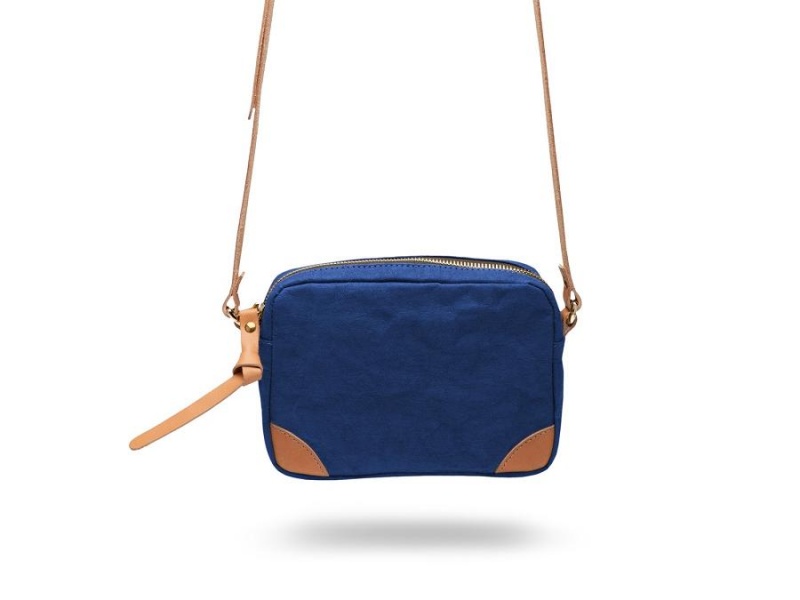 Bosca La Carta City Cross Rem Bag Blå | USEND25295