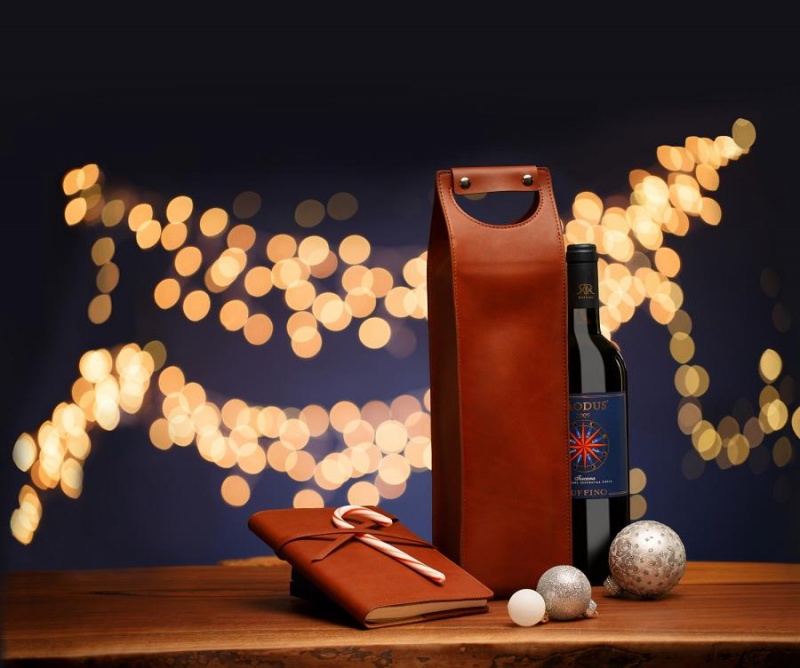 Bosca Travel & Gift Bag for One Wine Bottle Bruna | SEXBR22483
