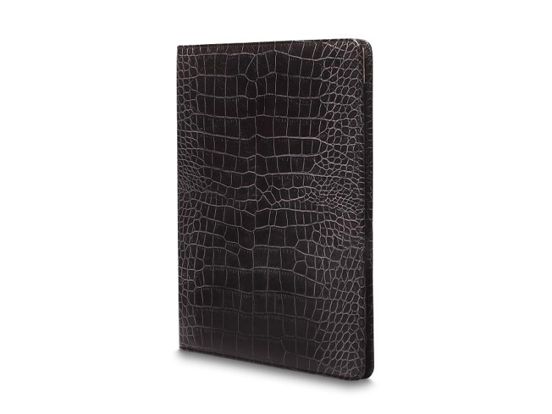 Bosca Vintage Crocco Läder Portfolio Svarta | BSESD59824